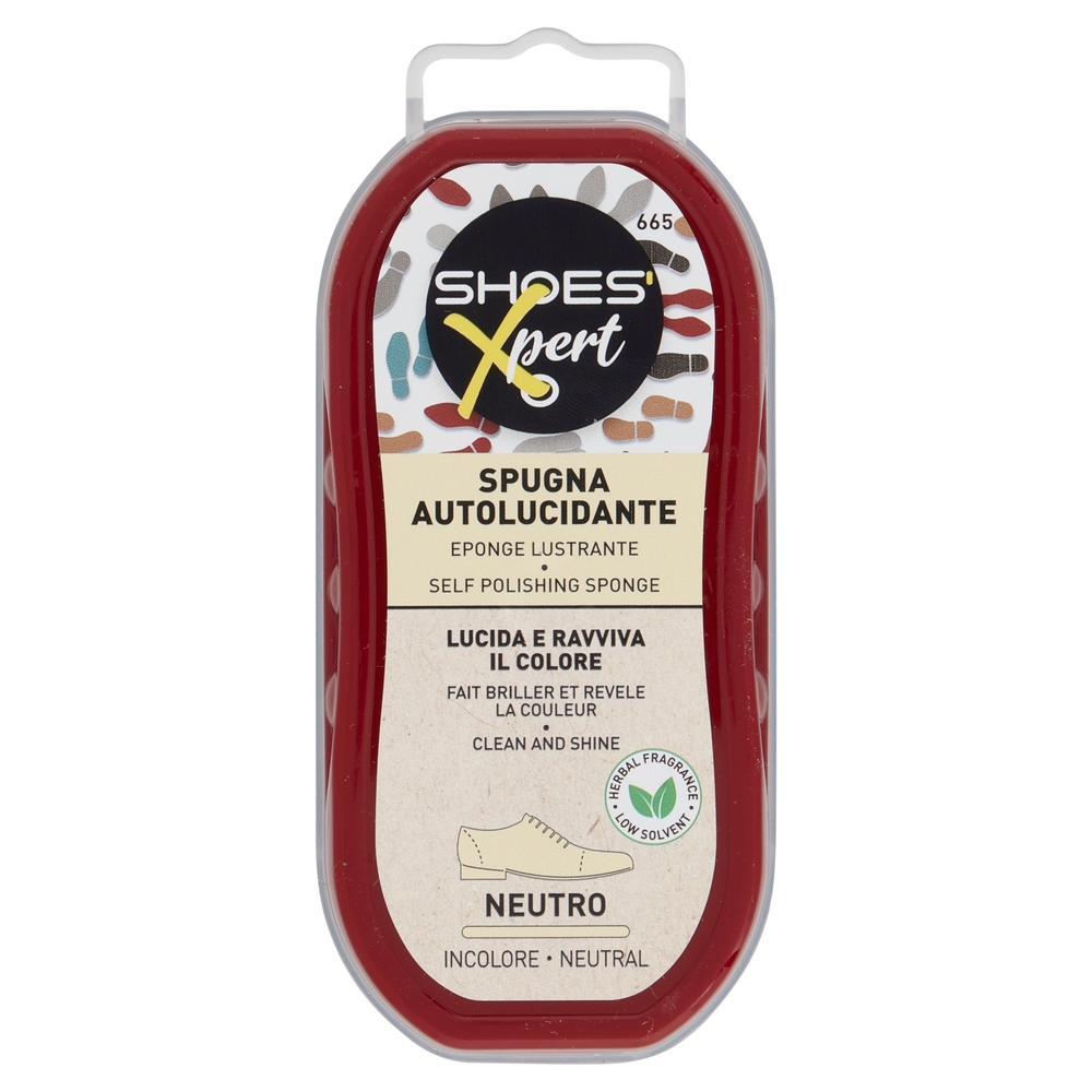 Shoes'Xpert Spugna Autolucidante Neutro 3 ml